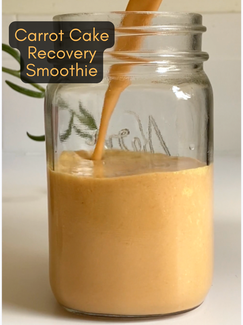 🥕 Carrot Cake Recovery Smoothie