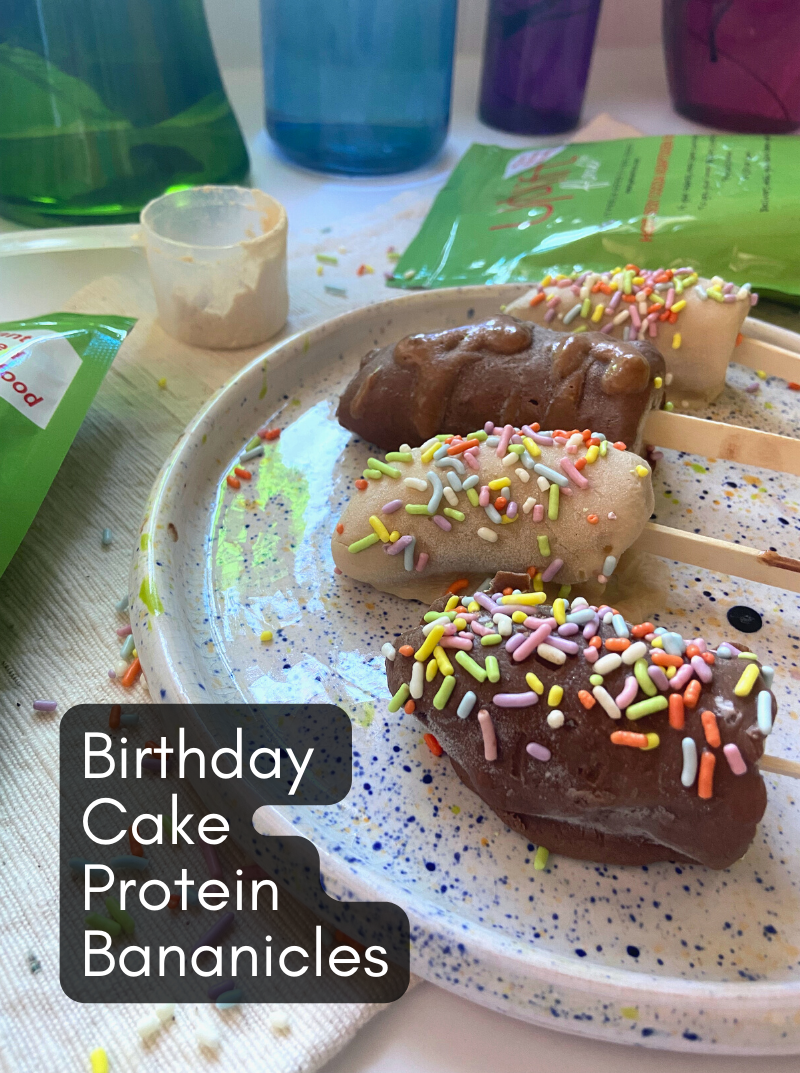 Birthday Cake Bananicles