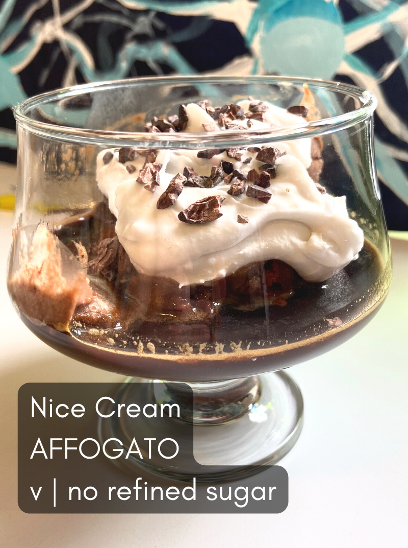 Super Clean Nice Cream Affogato