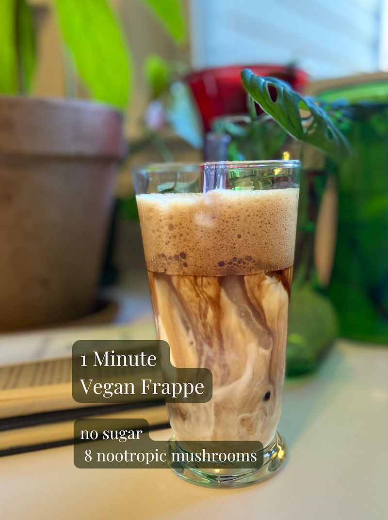 1 Minute Adaptogen Frappe