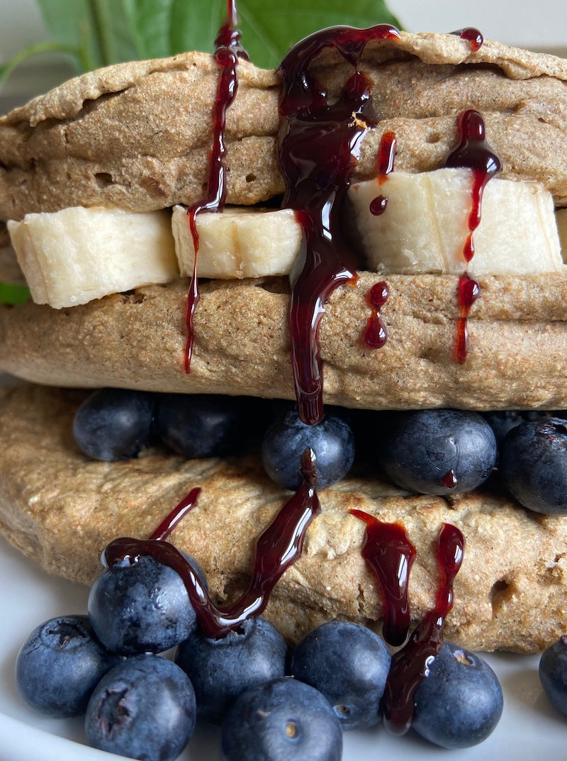 Four Ingredient Protein Pancakes