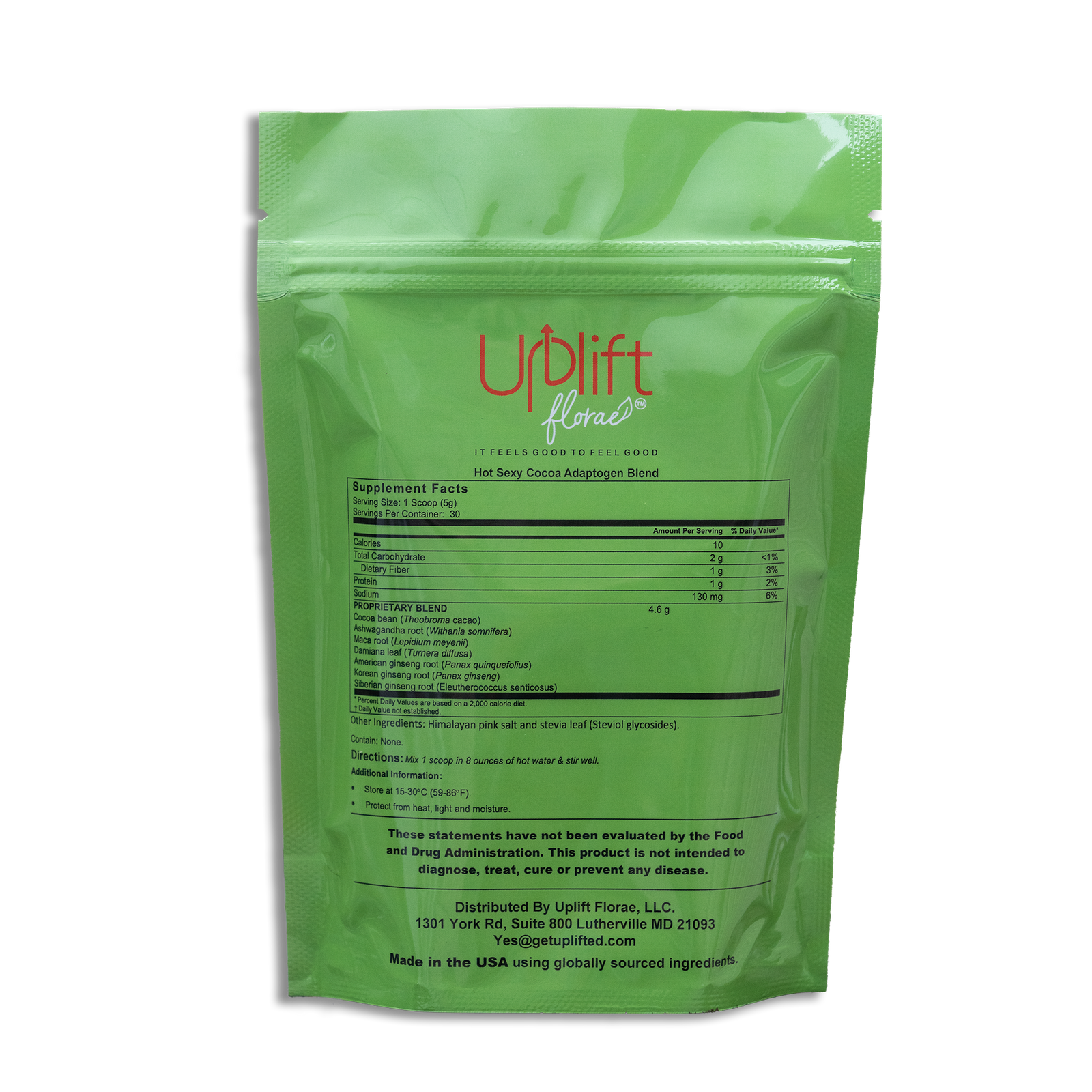 Plant Based Superfood Hot Cocoa