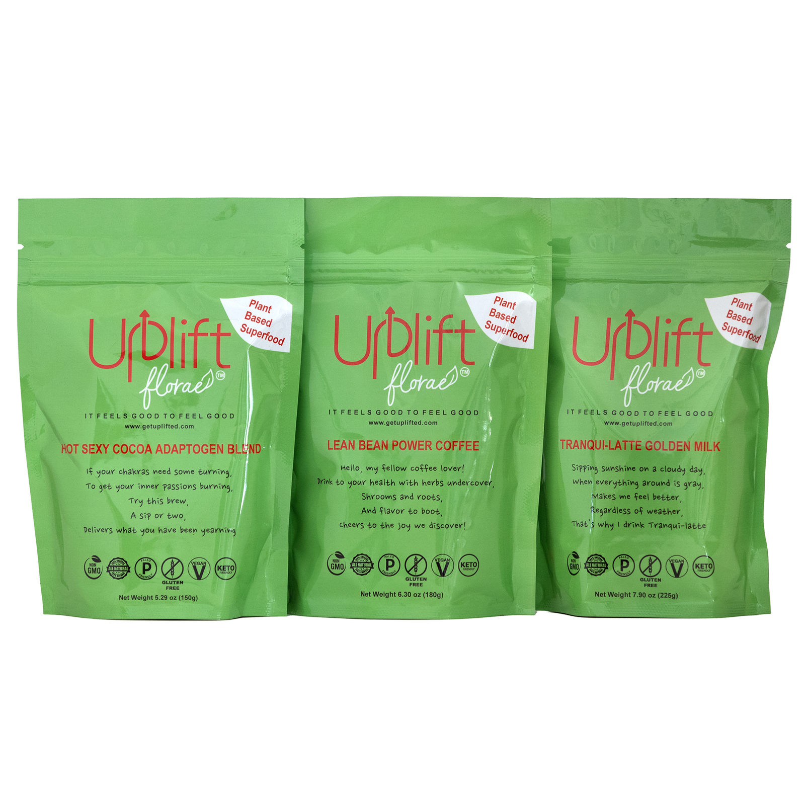 Mind Body Coffee, Tea and Cocoa Trio