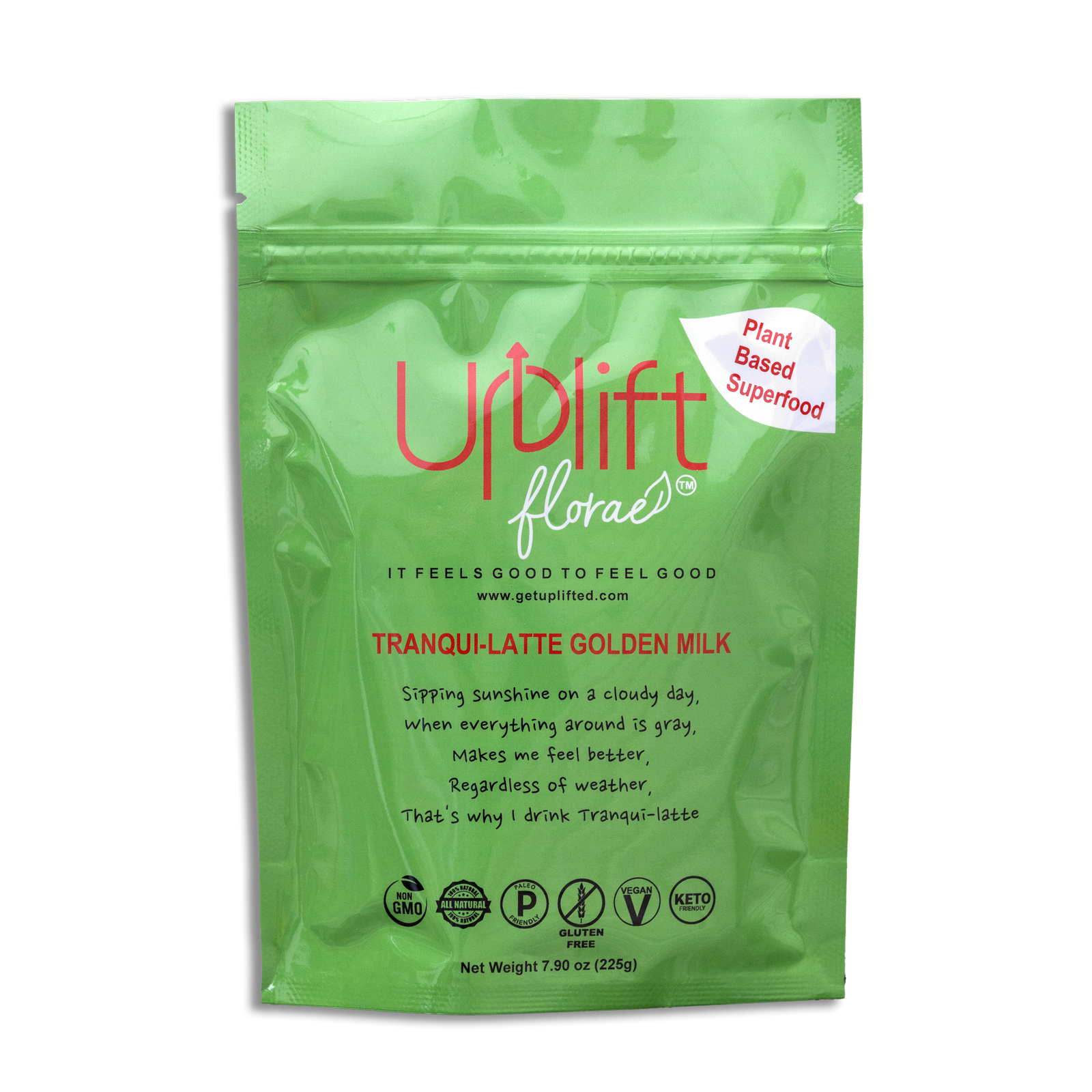 Tranqui-latte plant based superfood golden milk turmeric drink