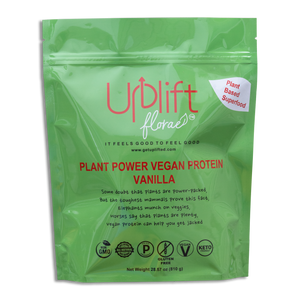 Plant Based superfood vanilla vegan protein powder 